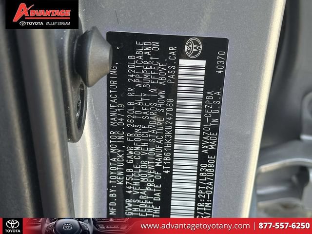 Used 2019 Toyota Camry XSE FWD image 22