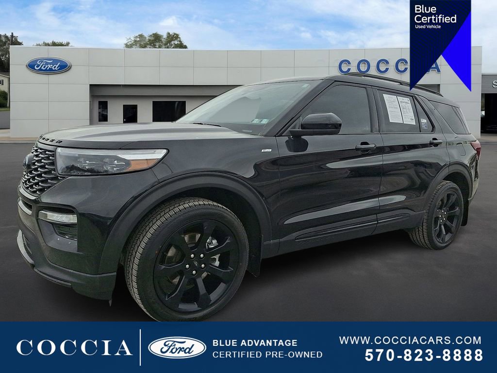 Certified 2024 Ford Explorer ST-Line w/ Class IV Trailer Tow Package
