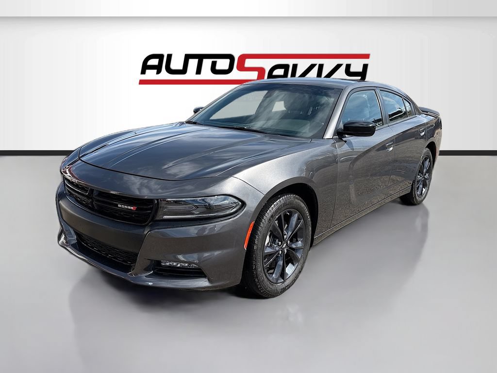 Used 2023 Dodge Charger SXT w/ Blacktop Package AWD/4WD image 3