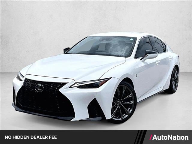 Used 2021 Lexus IS 350 F Sport w/ Accessory Package