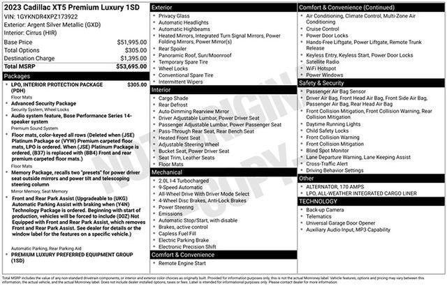 Certified 2023 Cadillac XT5 Premium Luxury image 13