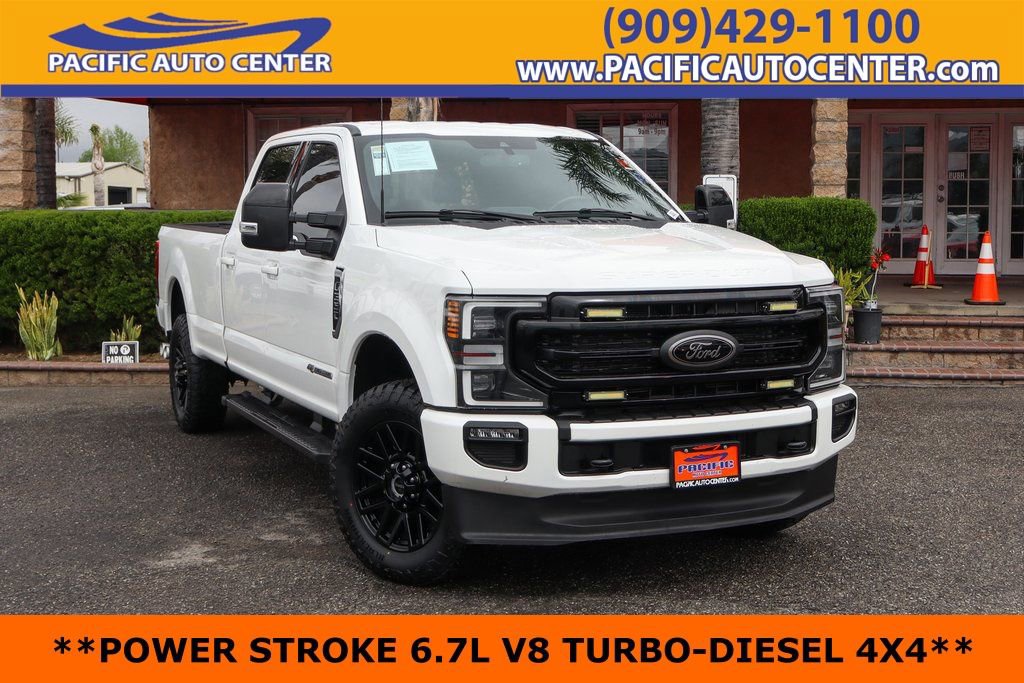 Used 2022 Ford F350 Lariat w/ Black Appearance Package image 1