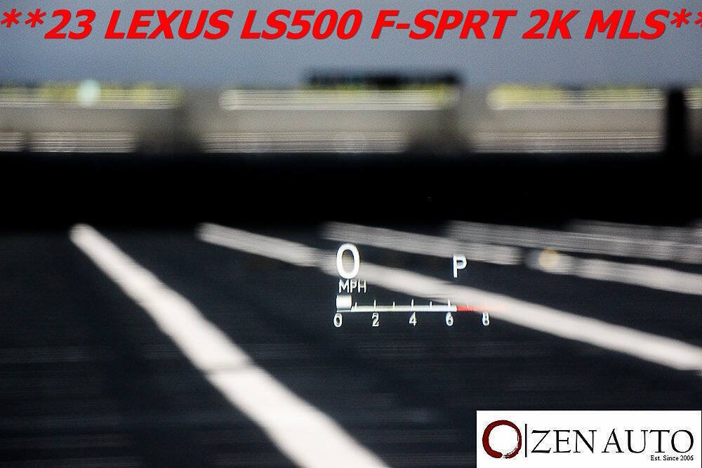 Used 2023 Lexus LS 500 F Sport w/ Cold Weather Package (CK) RWD image 20