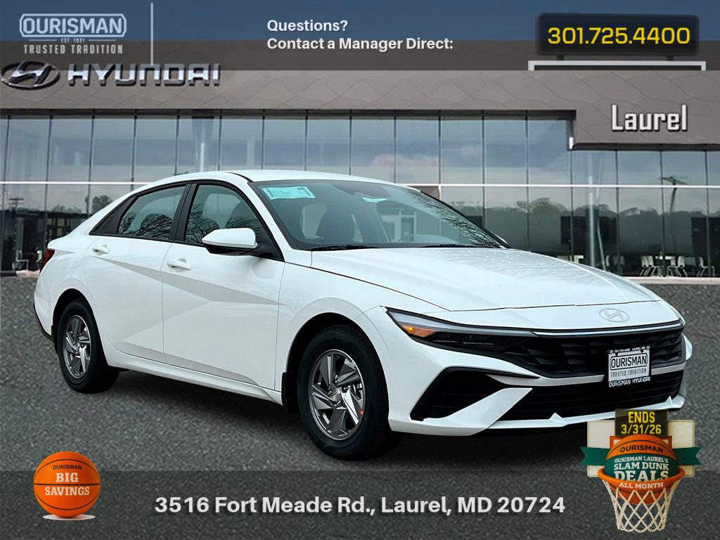 New 2026 Hyundai Elantra SE image 1