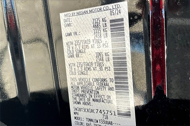 Certified 2024 Nissan Rogue SL w/ SL Premium Package image 16