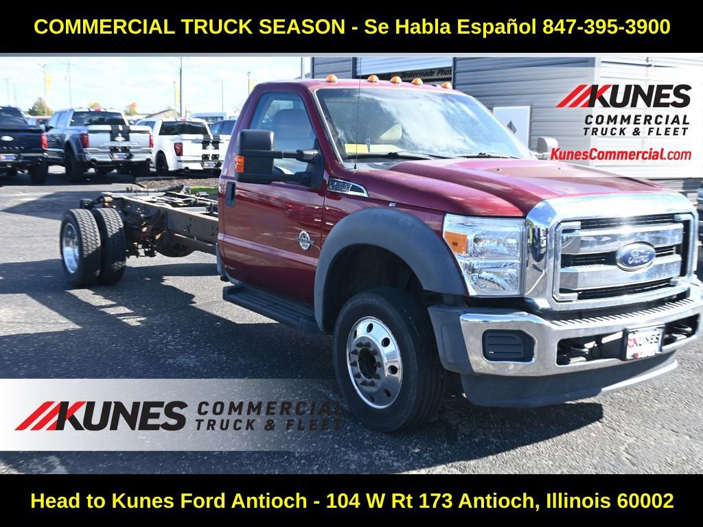 Used 2016 Ford F550 2WD Regular Cab Super Duty w/ XLT Interior Package image 1