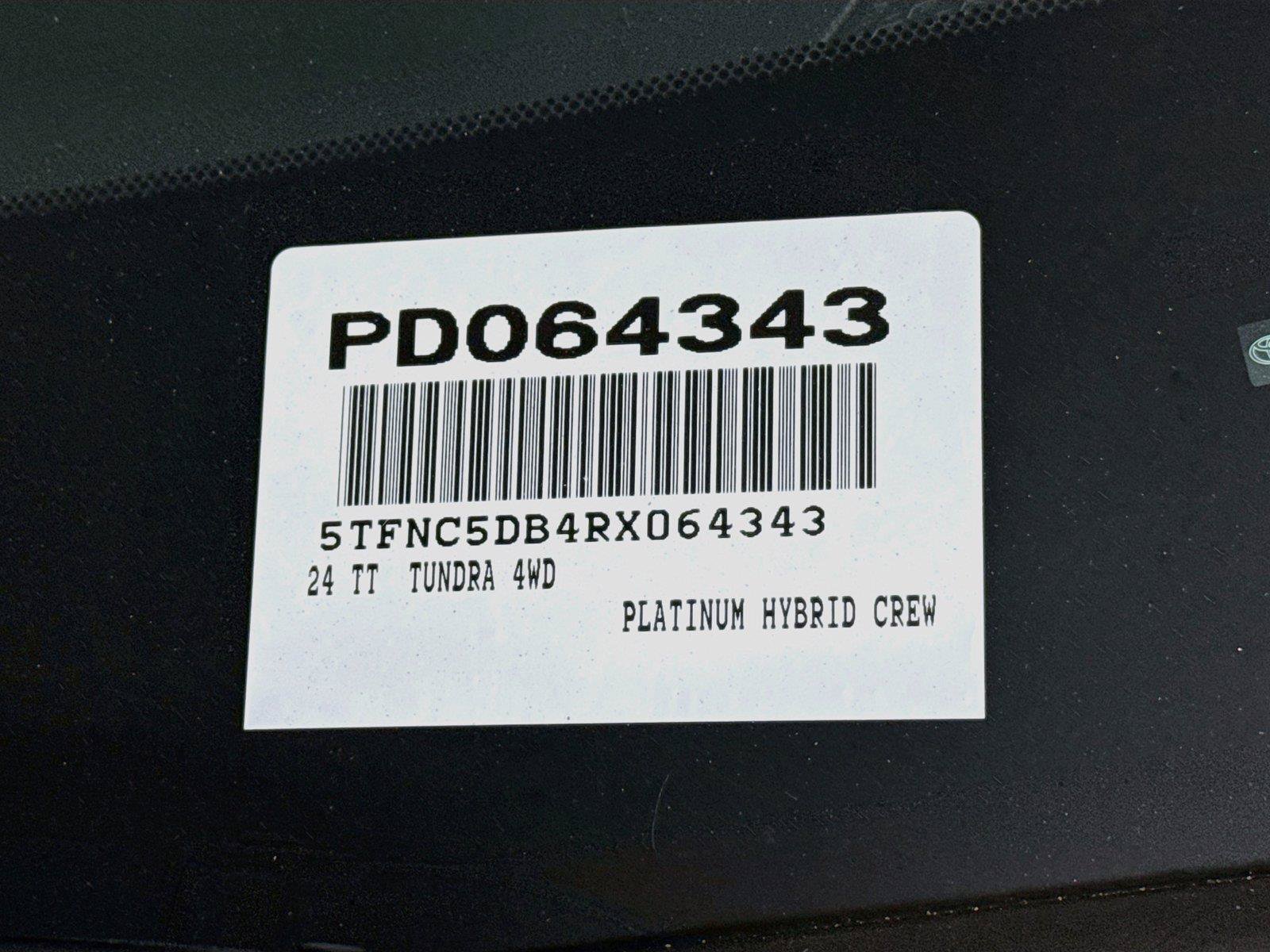 Used 2024 Toyota Tundra Platinum AWD/4WD image 49