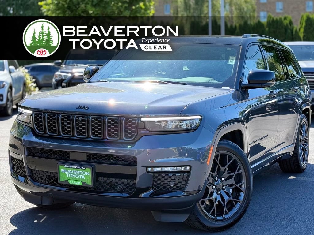 Used 2025 Jeep Grand Cherokee L Summit w/ Obsidian Package AWD/4WD image 1