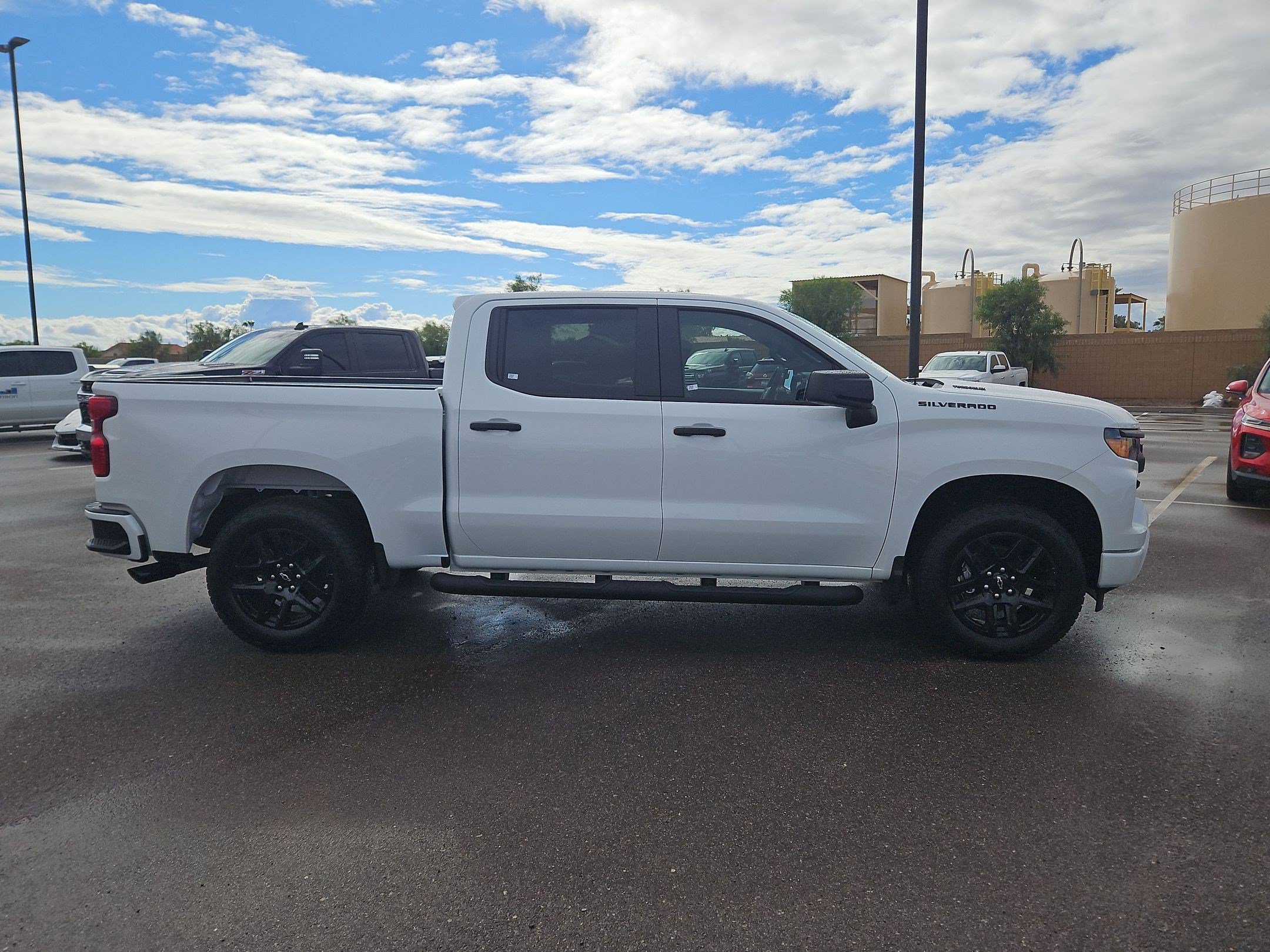 New 2026 Chevrolet Silverado 1500 Custom w/ Turbomax Blackout Package RWD image 8