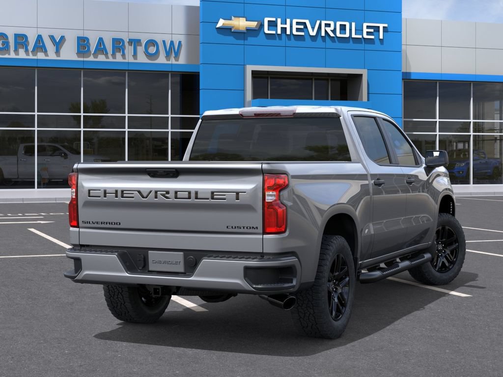 New 2026 Chevrolet Silverado 1500 Custom w/ Turbomax Blackout Package RWD image 5