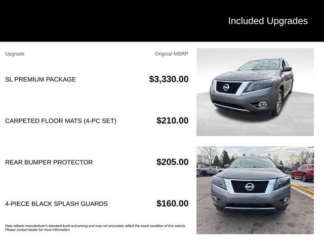 Used 2016 Nissan Pathfinder SL w/ SL Premium Package image 8