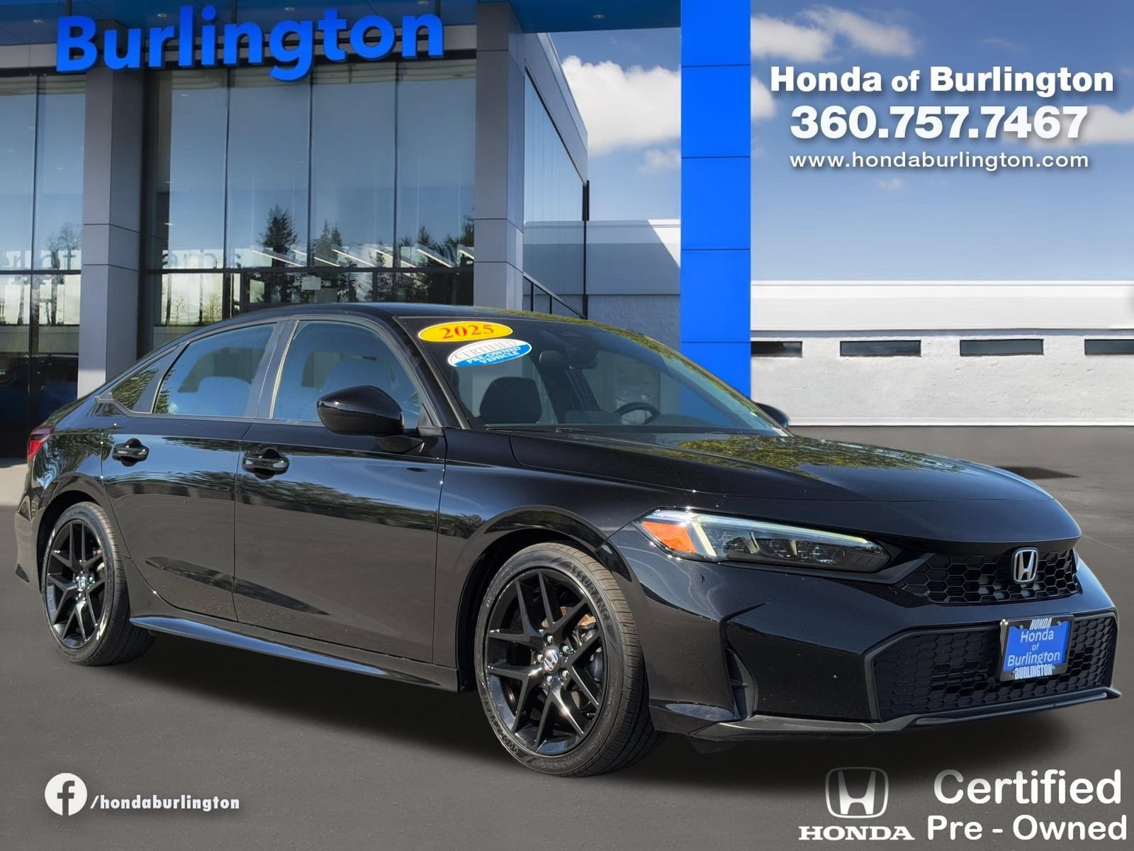 Certified 2025 Honda Civic Sport image 10