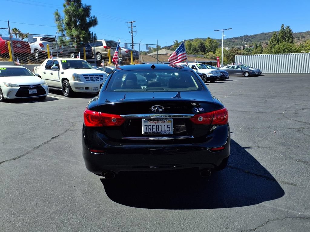Used 2015 INFINITI Q50 Premium w/ Navigation Package RWD image 5