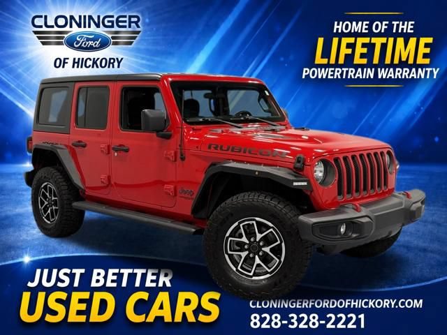Used 2021 Jeep Wrangler Unlimited Rubicon AWD/4WD image 1