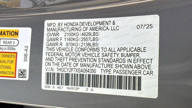 Used 2025 Honda Accord Sport image 28