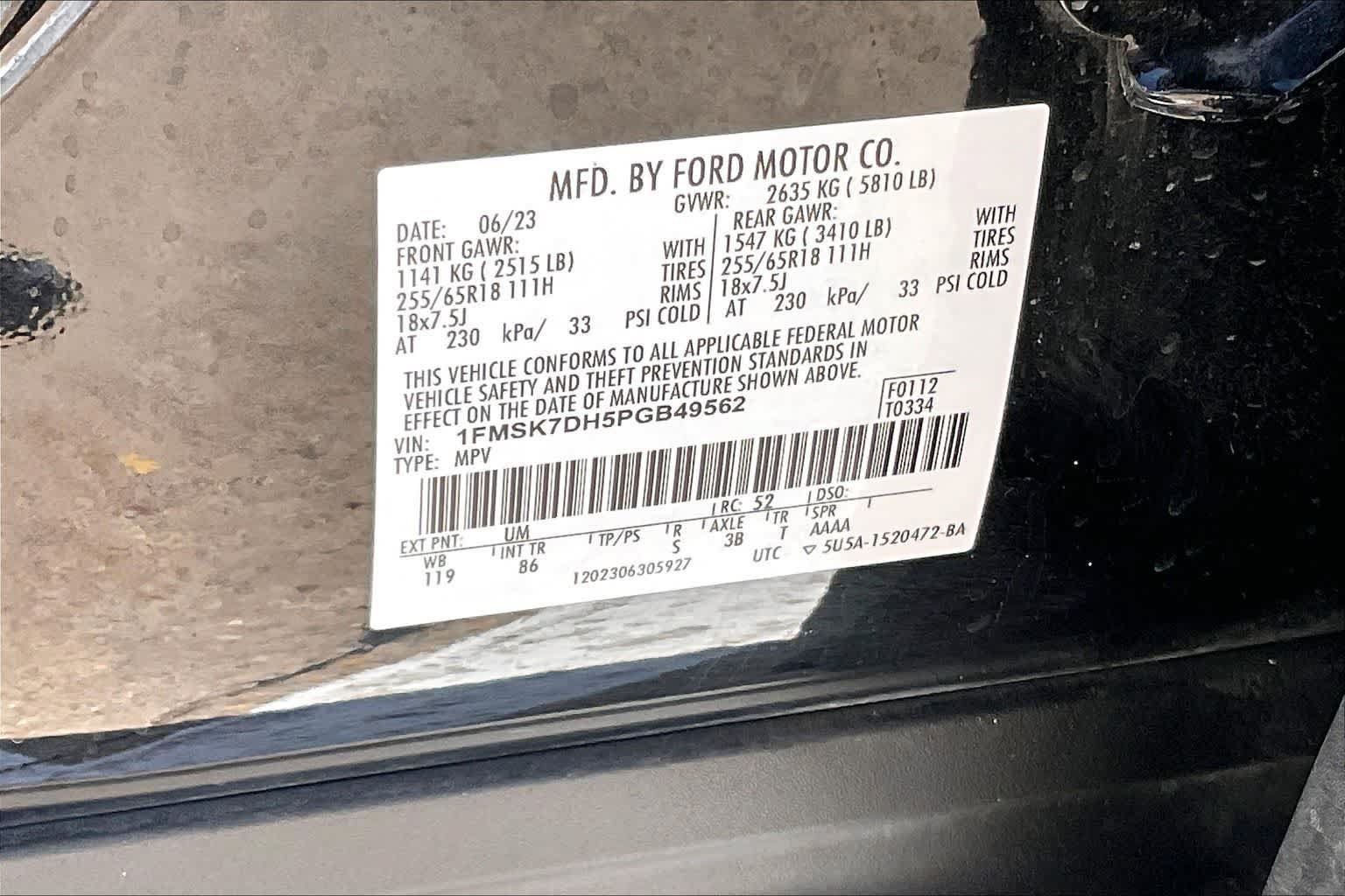 Used 2023 Ford Explorer XLT RWD image 19