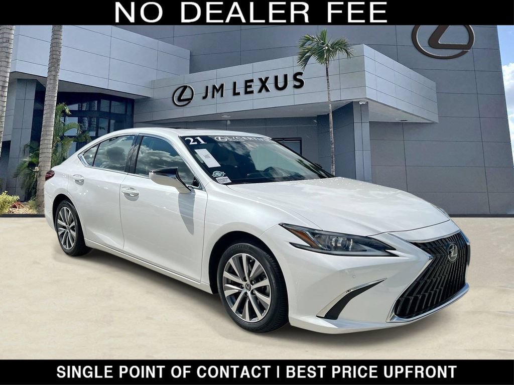 Certified 2021 Lexus ES 350 w/ Premium Package FWD image 1