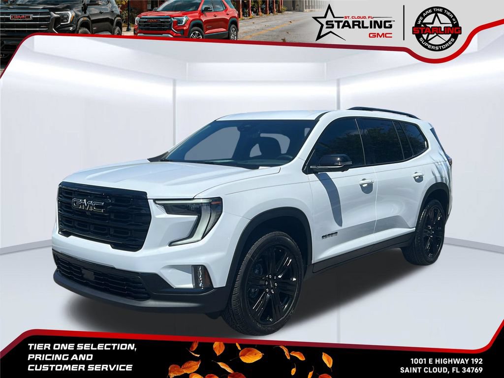 New 2026 GMC Acadia Elevation w/ Black Edition