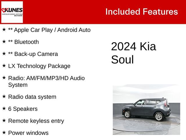 Used 2024 Kia Soul LX w/ LX Technology Package image 3