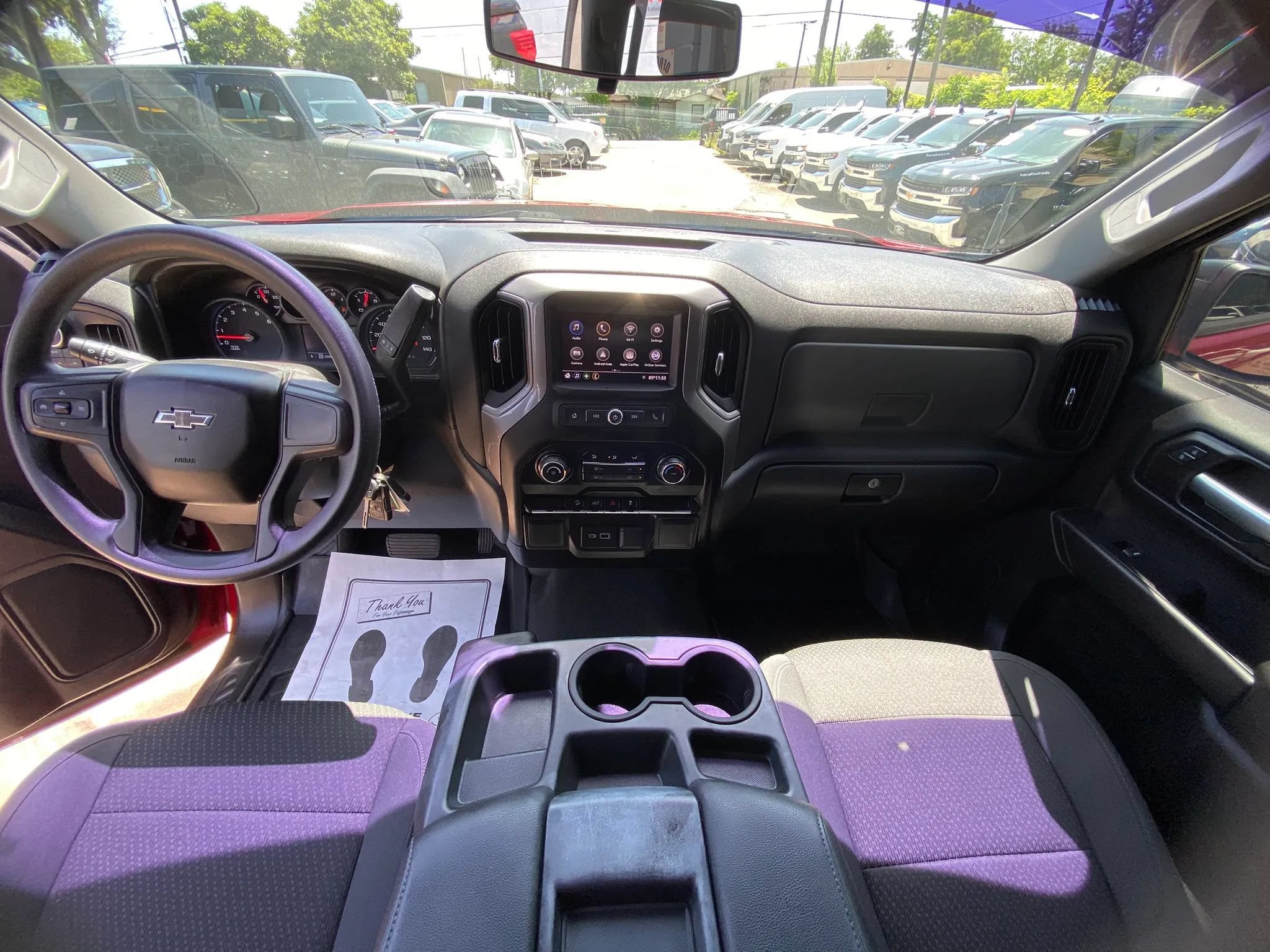 Used 2021 Chevrolet Silverado 1500 Custom Trail Boss AWD/4WD image 11