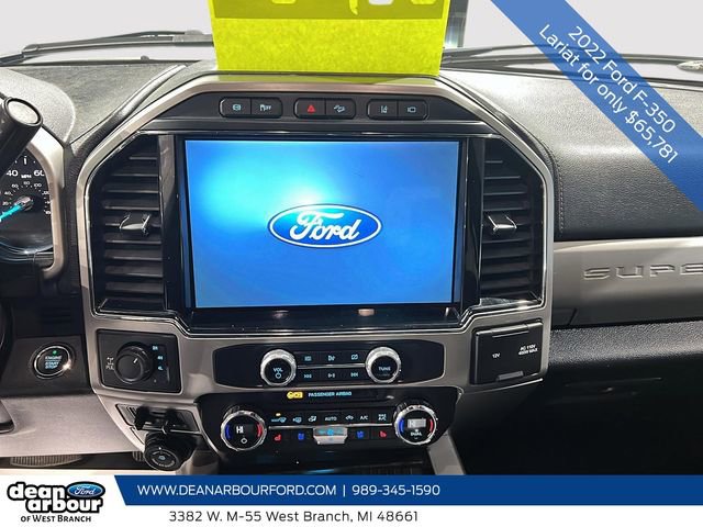 Used 2022 Ford F350 Lariat w/ Black Appearance Package image 16