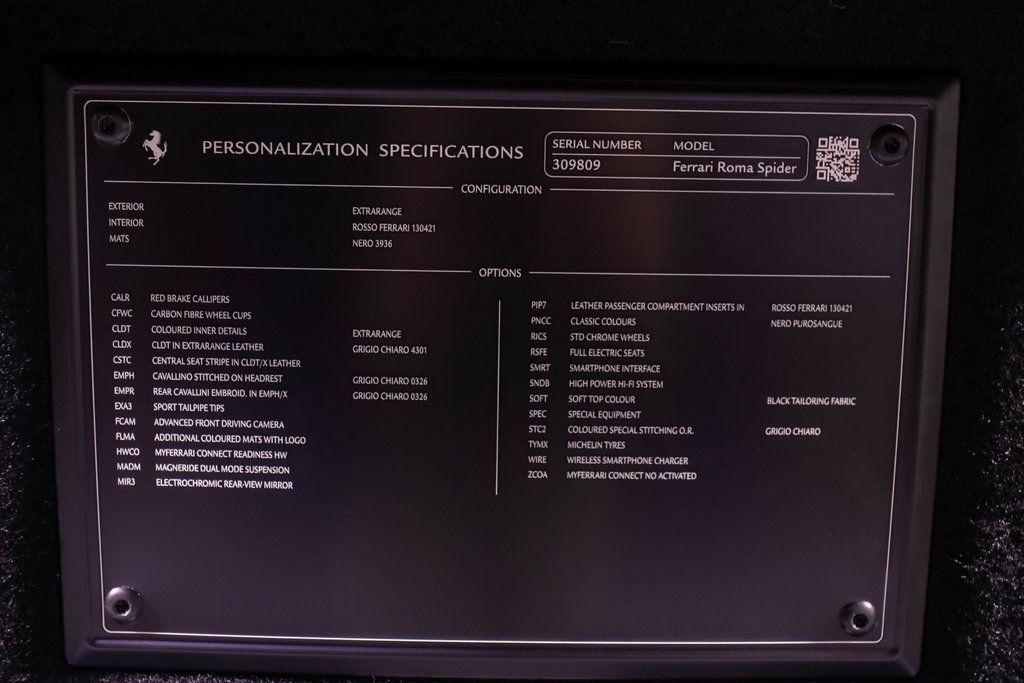 Certified 2024 Ferrari Roma Spider image 60