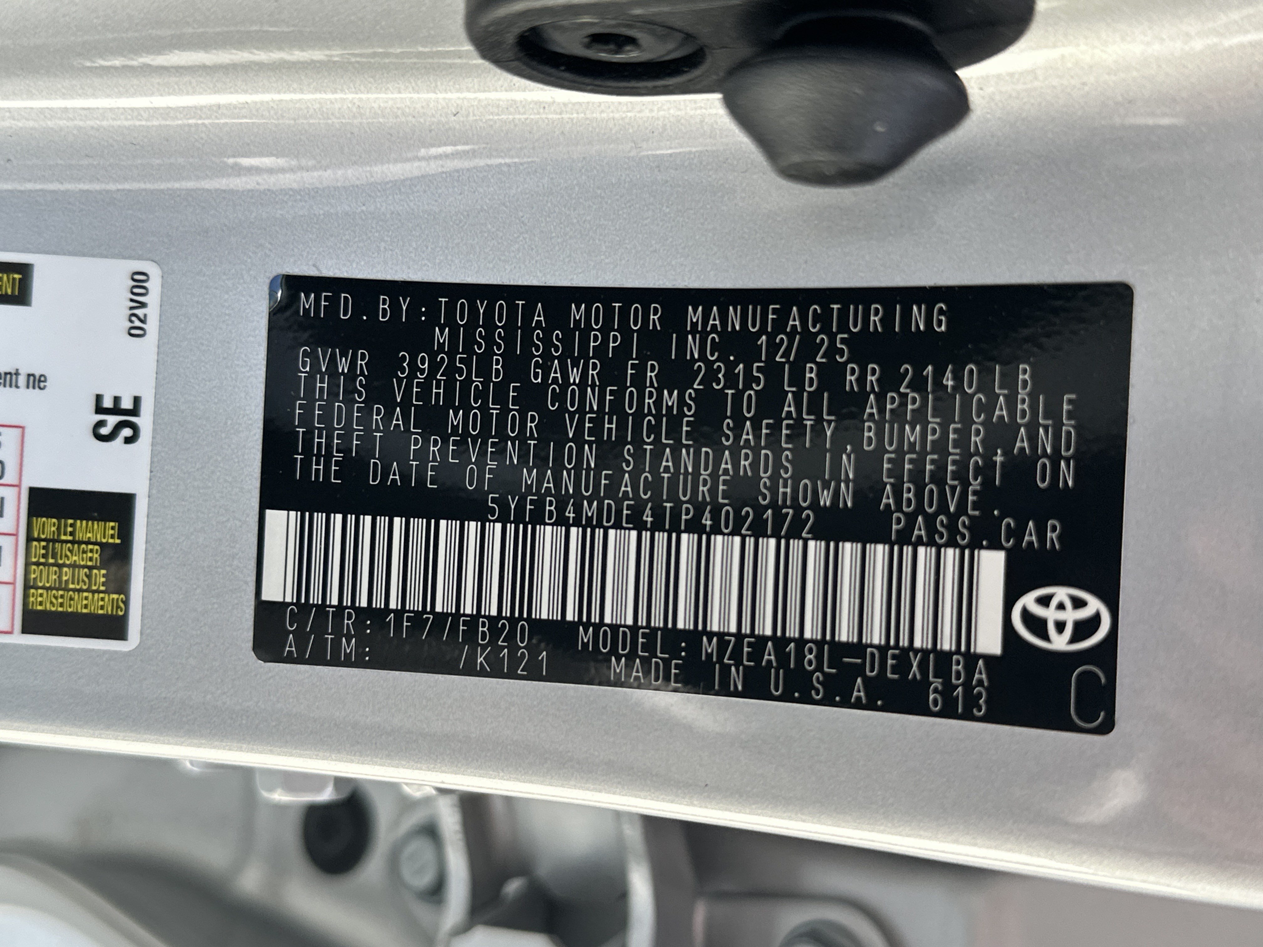 Certified 2026 Toyota Corolla LE FWD image 35