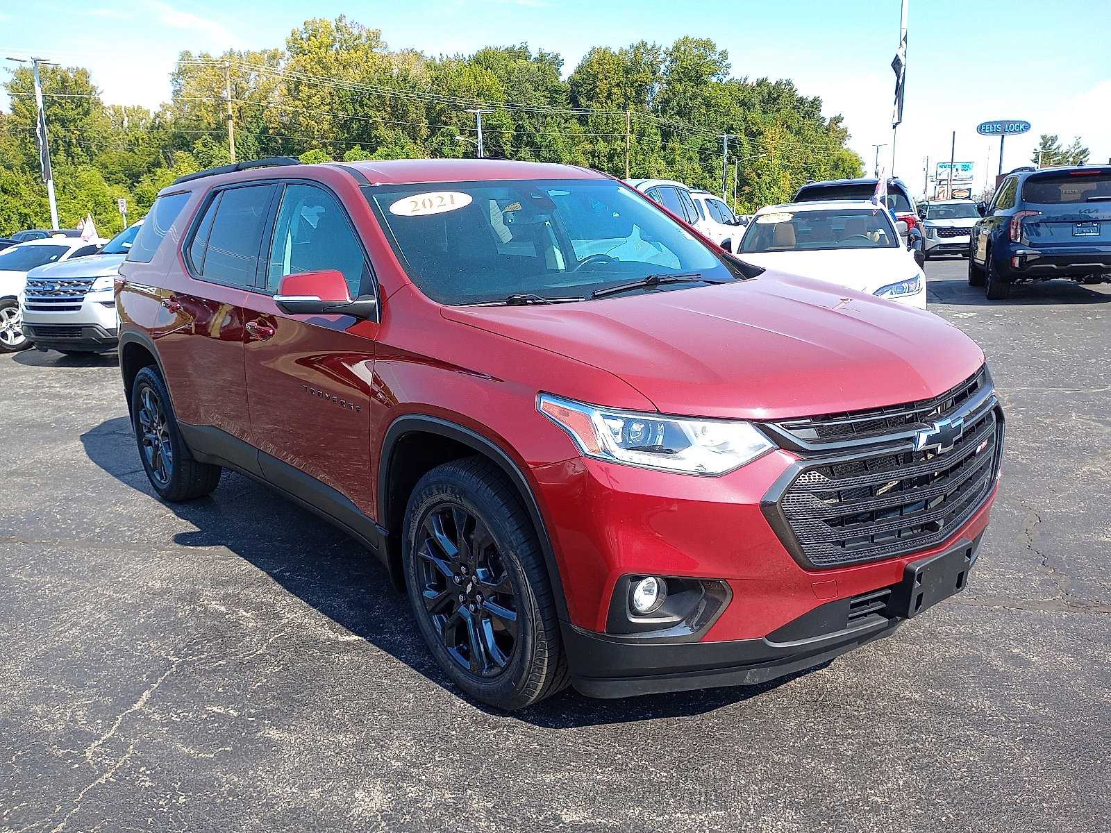 Used 2021 Chevrolet Traverse RS