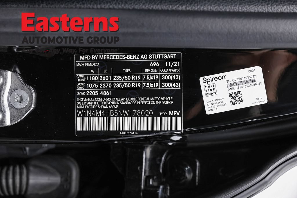 Used 2022 Mercedes-Benz GLB 250 4MATIC w/ Premium Package Lite image 35