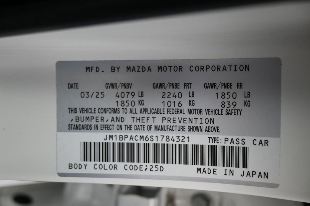 Used 2025 MAZDA MAZDA3 s FWD image 9