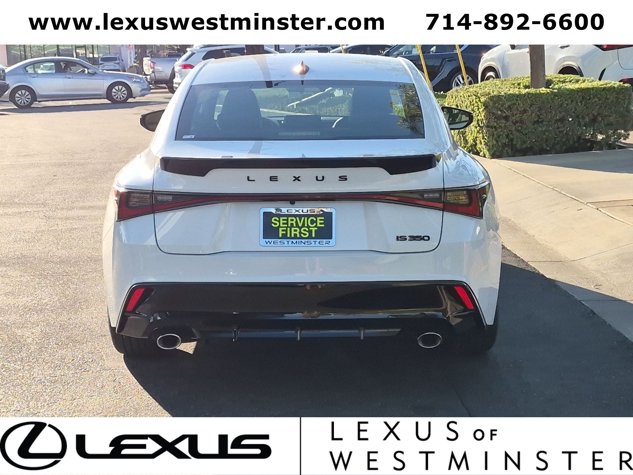 New 2026 Lexus IS 350 F Sport w/ Accessory Package Z1 RWD image 7