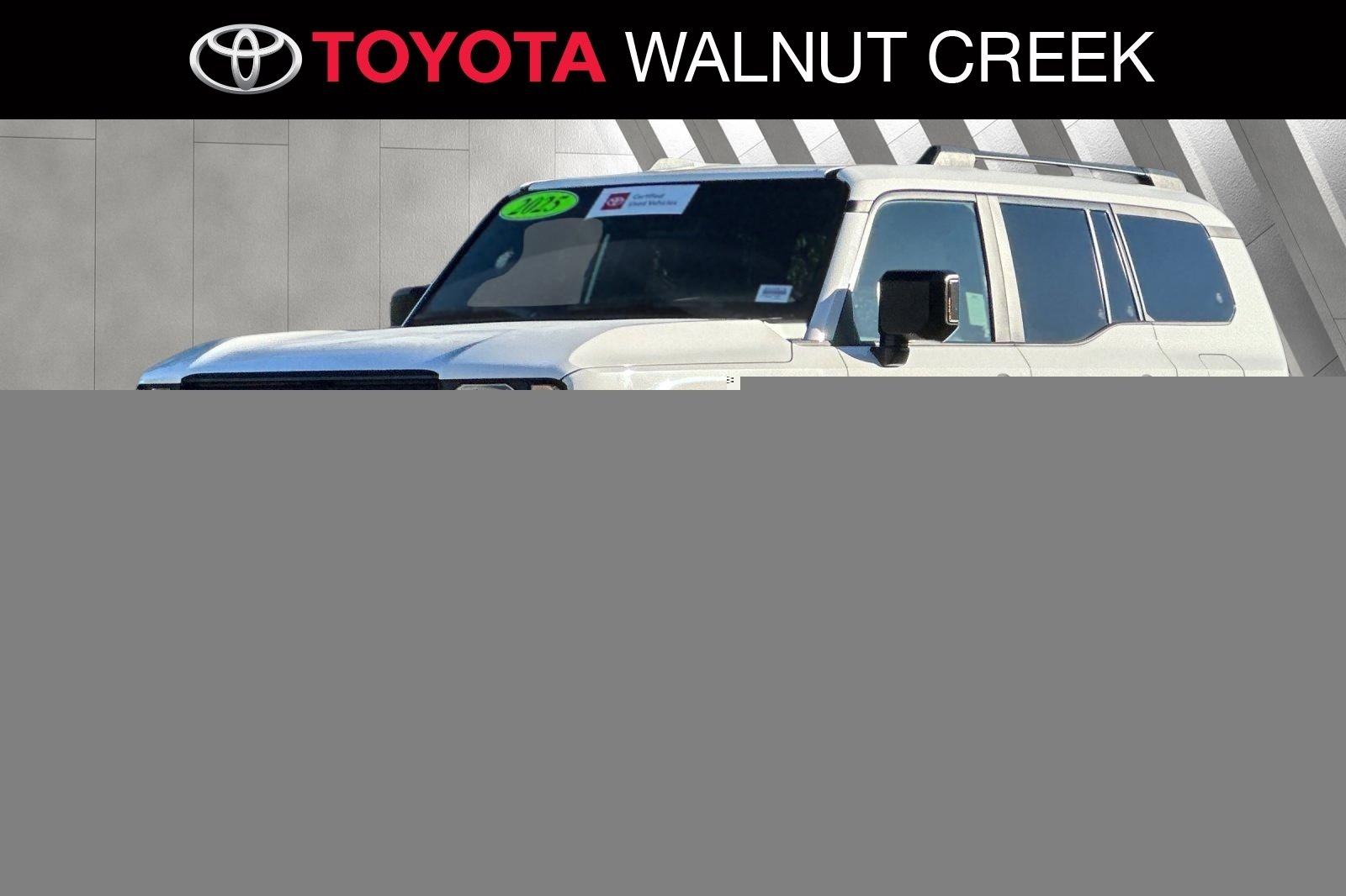 Certified 2025 Toyota Land Cruiser 1958 image 1