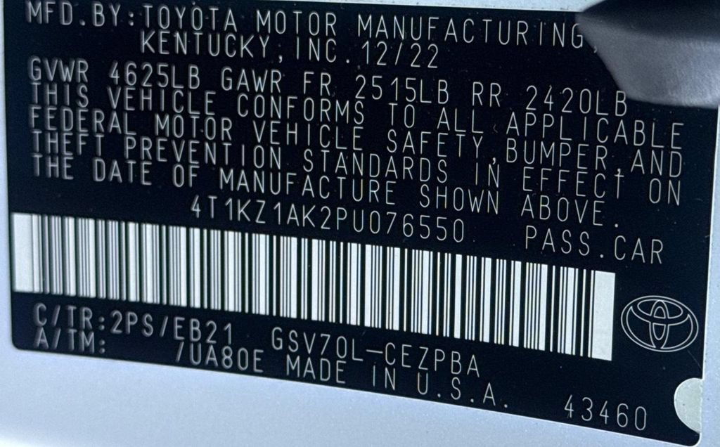 Used 2023 Toyota Camry TRD FWD image 10