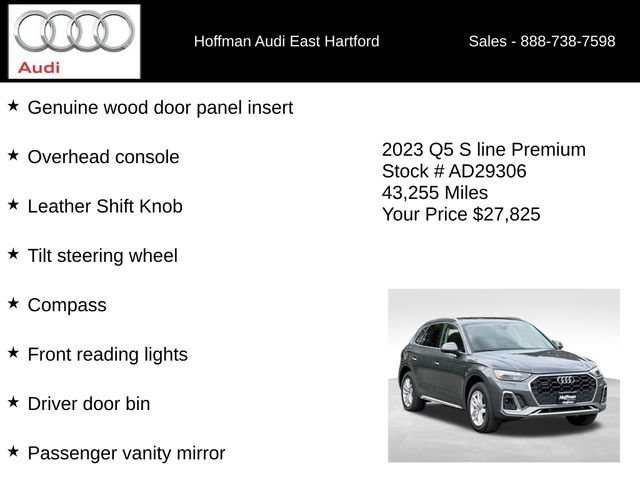 Used 2023 Audi Q5 2.0T Premium w/ Convenience Package AWD/4WD image 36