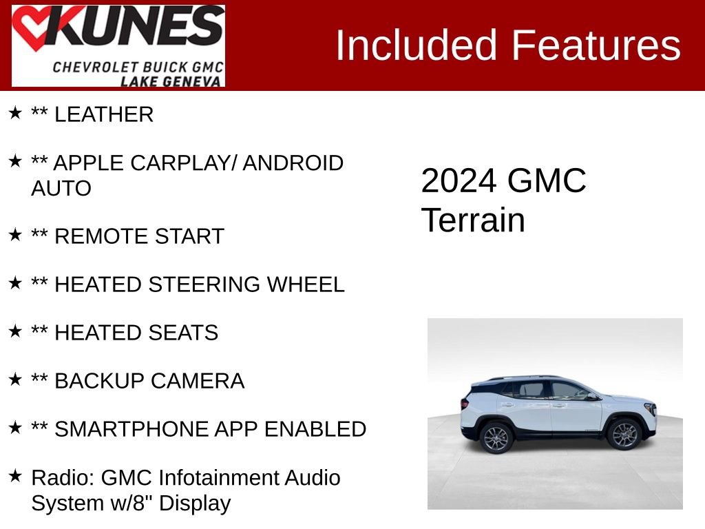 Used 2024 GMC Terrain SLT image 2