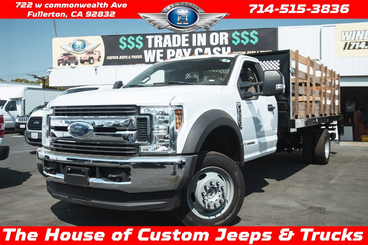 Used 2019 Ford F550 4x4 Regular Cab Super Duty