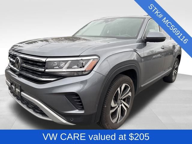 Used 2021 Volkswagen Atlas SEL Premium image 3