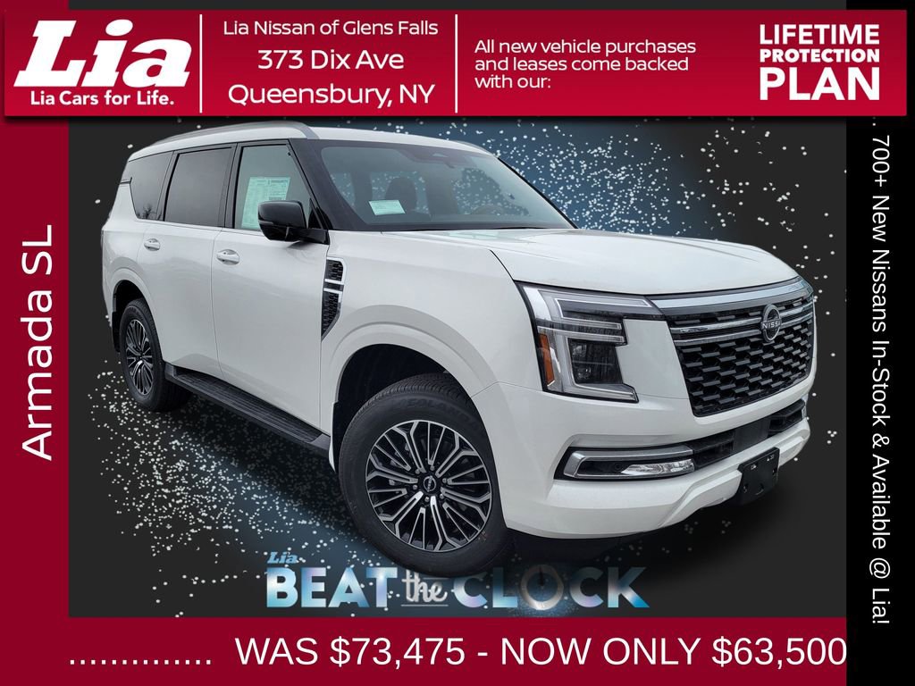 New 2025 Nissan Armada SL w/ Captain's Chari Seat Package
