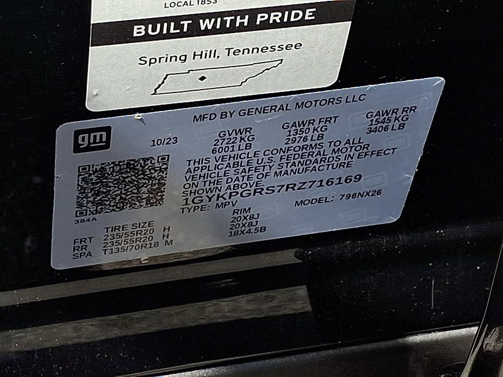 Certified 2024 Cadillac XT6 Sport w/ Technology Package image 28