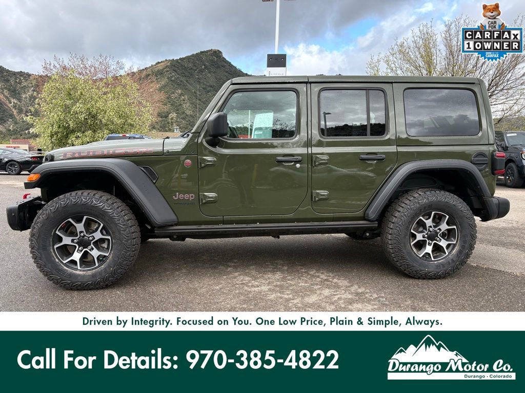 Used 2022 Jeep Wrangler Unlimited Rubicon w/ Steel Bumper Group image 3