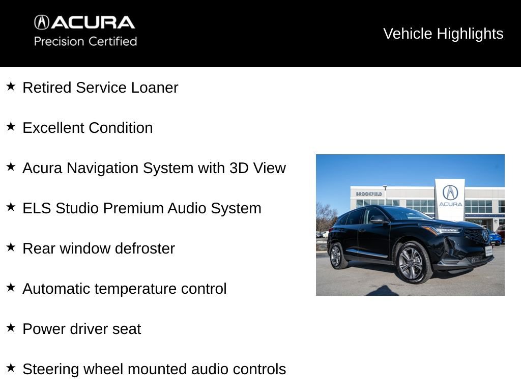 Certified 2025 Acura RDX w/ Technology Package image 5
