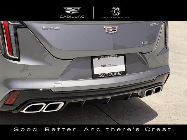 Certified 2022 Cadillac CT4 V w/ Navigation Package RWD image 9