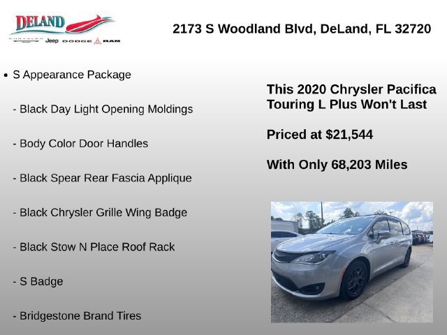 Used 2020 Chrysler Pacifica Touring-L Plus FWD image 17