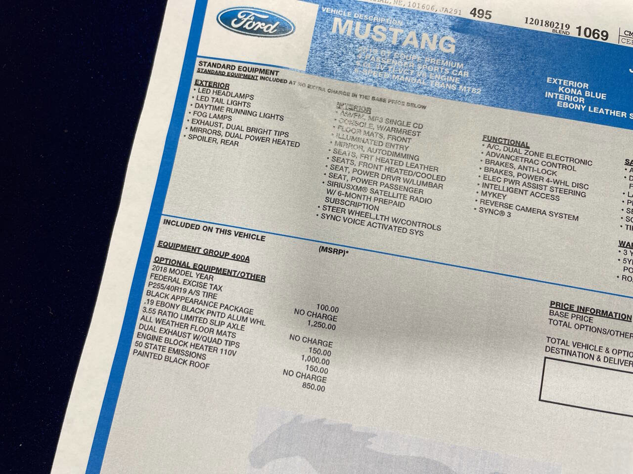 Used 2018 Ford Mustang GT Premium w/ Black Accent Package image 61