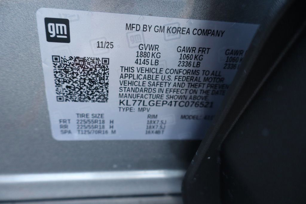 New 2026 Chevrolet Trax RS image 26