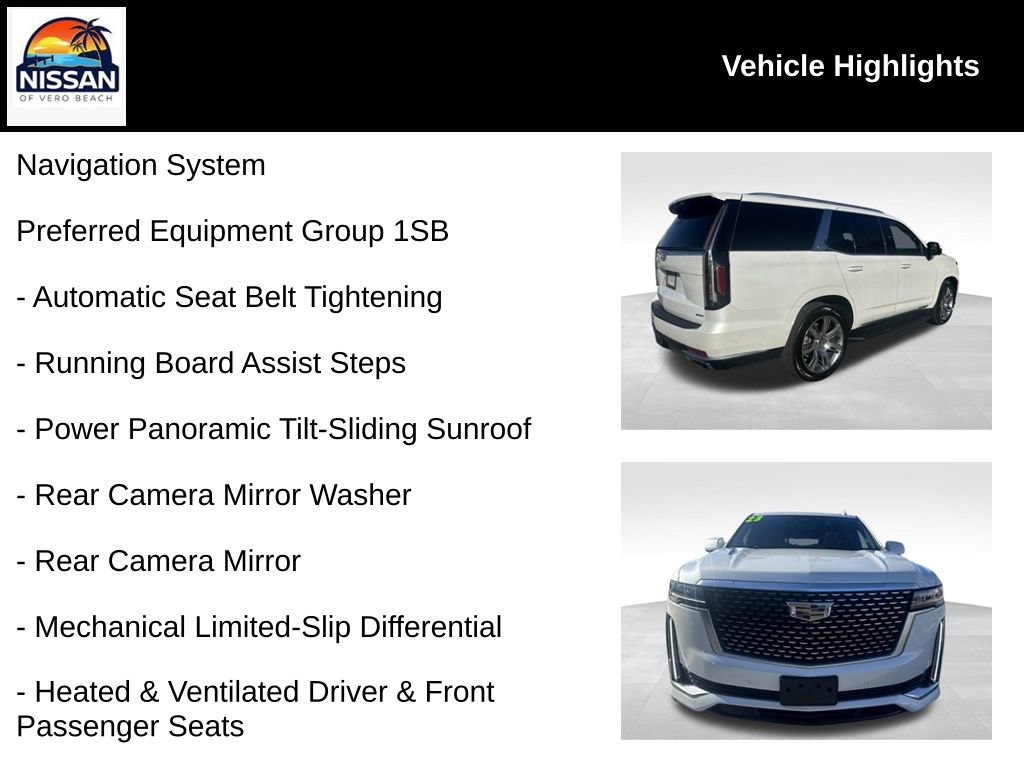 Used 2023 Cadillac Escalade Premium Luxury w/ Performance Package image 19