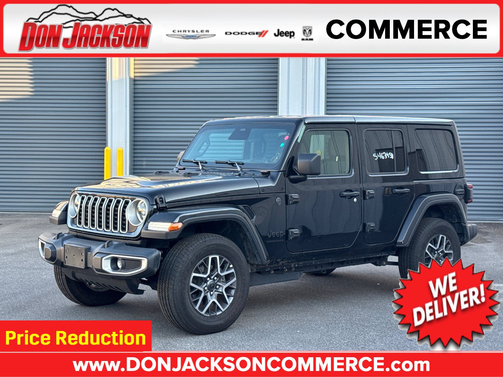 Used 2026 Jeep Wrangler Unlimited Sahara AWD/4WD image 1