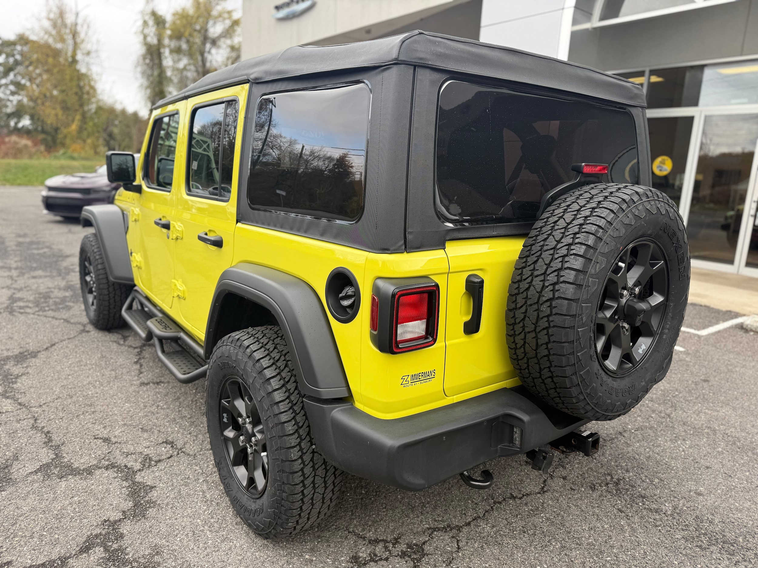 Certified 2023 Jeep Wrangler Unlimited Sport AWD/4WD image 11