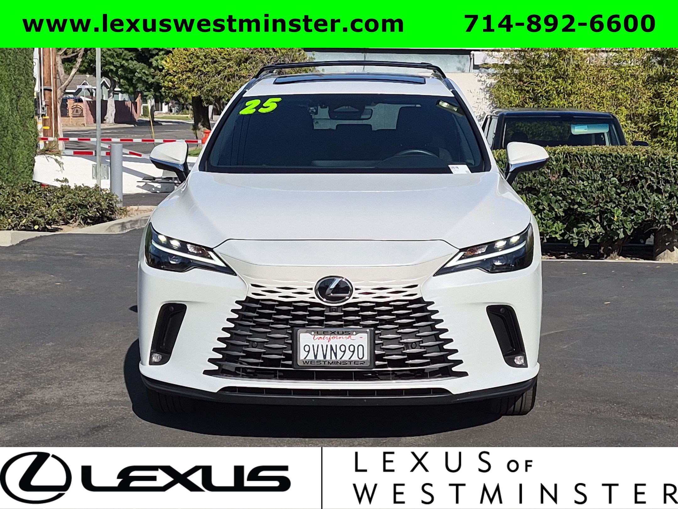 Certified 2025 Lexus RX 350h w/ Convenience Package AWD/4WD image 3