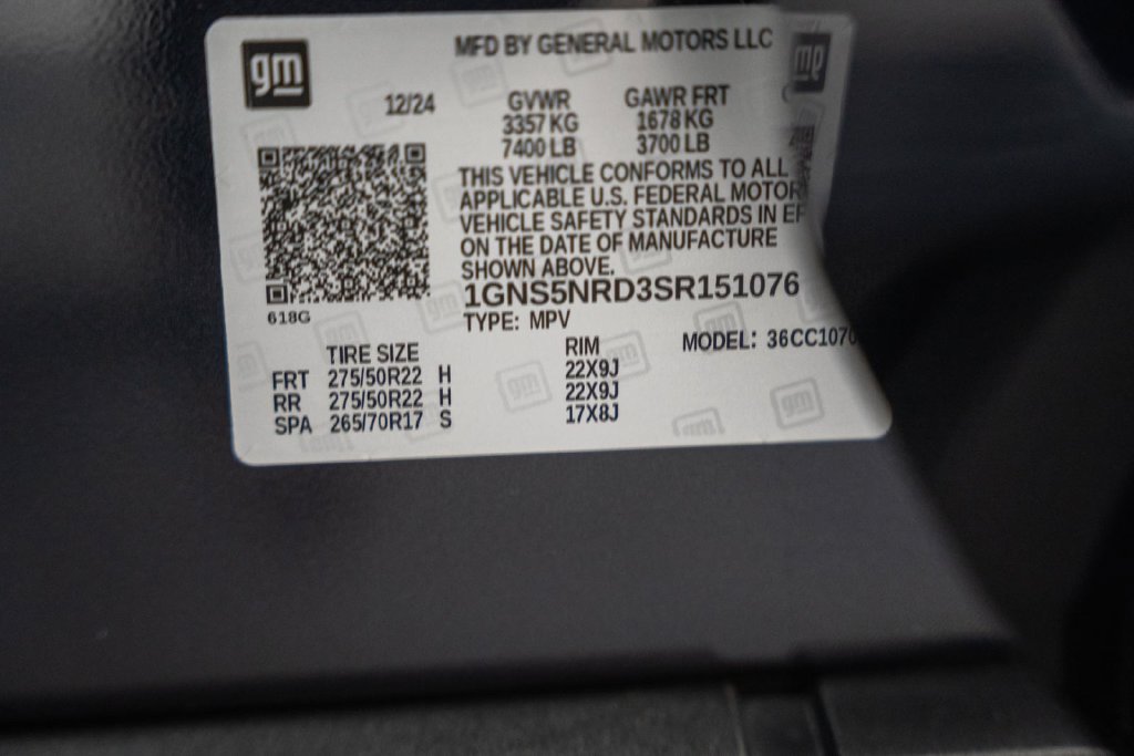 Used 2025 Chevrolet Tahoe LT w/ Comfort Package RWD image 42